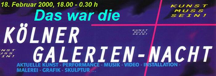 Die Galerien-Nacht in der Presse