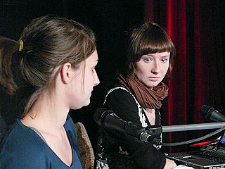 Juliane Kolata und Anna Lhmann